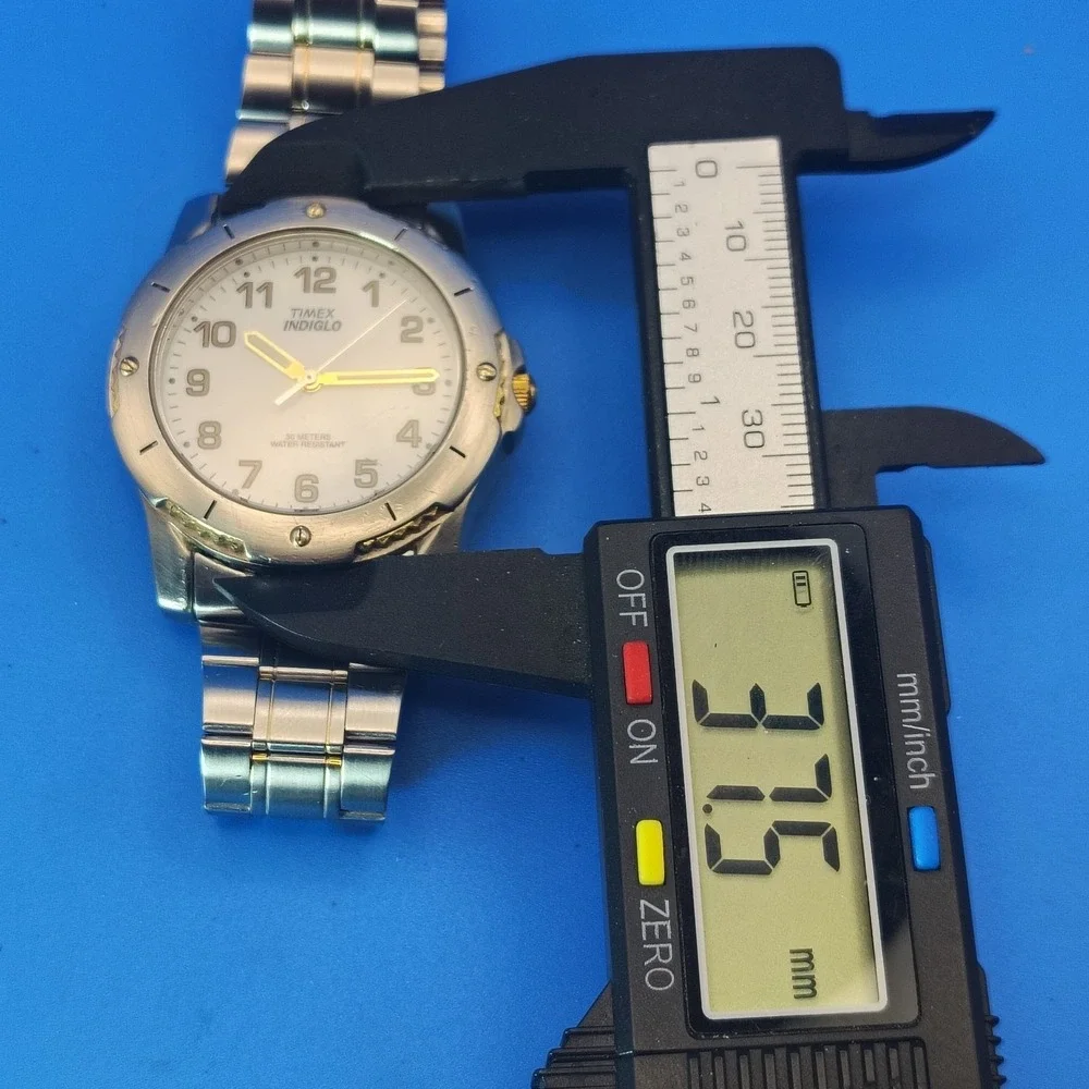 Vintage 2004 Timex Expedition Style‎ 37mm Mens Quartz Field Watch Fully Restored